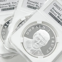 President Trump First 2025 Edition Silver Medallion