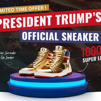 Donald J. Trump Sneakers Never Surrender