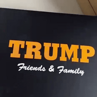 Donald J. Trump Sneakers Never Surrender