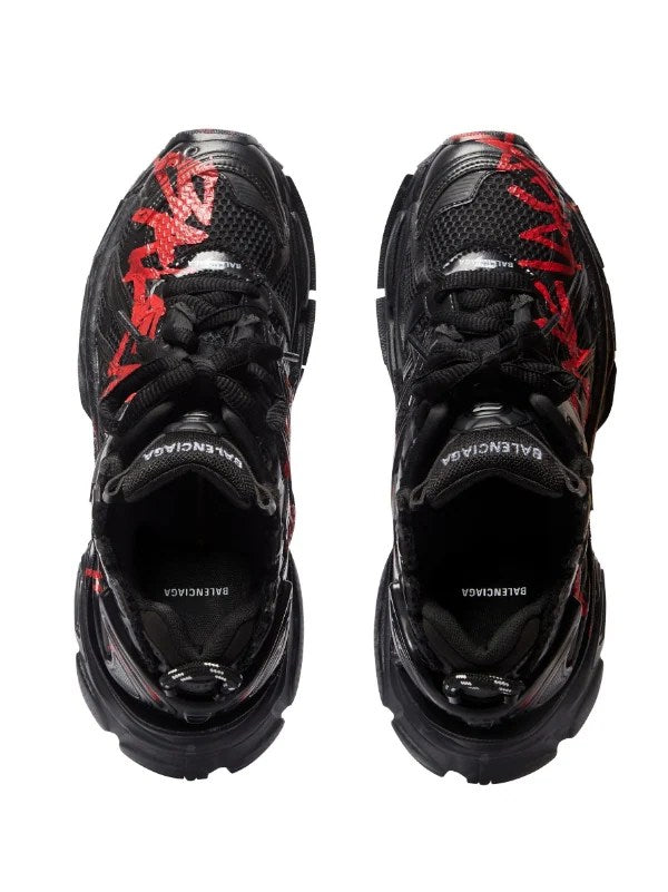 Balenciaga Runner "Graffiti Black Red"