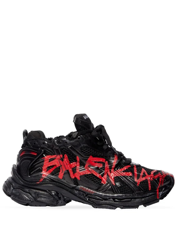 Balenciaga Runner "Graffiti Black Red"