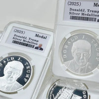 President Trump First 2025 Edition Silver Medallion