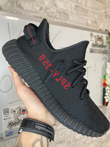 Yeezy 350 “Black Red”