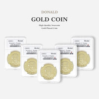 President Trump Victory Gold Coin 2025 - 47 President Edition